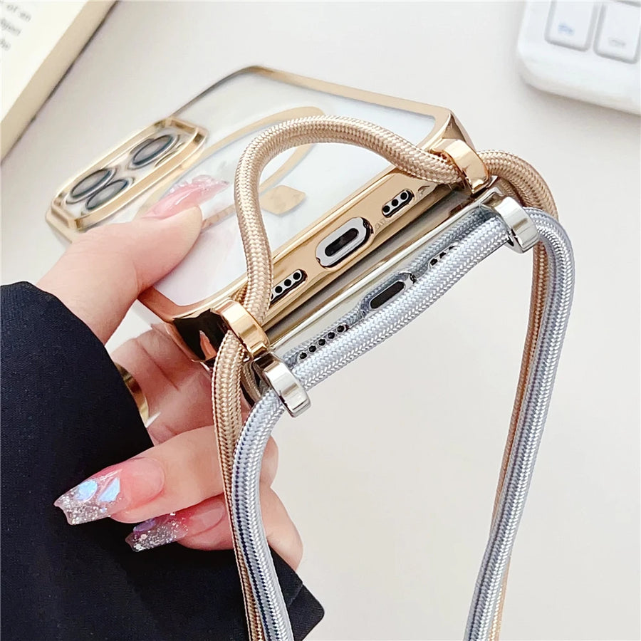 Coque Transparente Luxury MagSafe 🔥📱